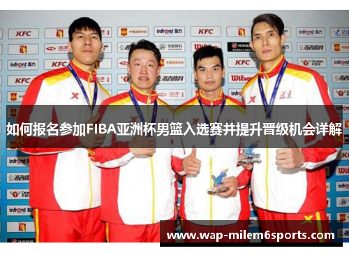 如何报名参加FIBA亚洲杯男篮入选赛并提升晋级机会详解