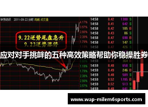 应对对手挑衅的五种高效策略帮助你稳操胜券